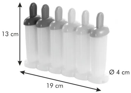 Tescoma BAMBINI fagylaltkészítő forma, 6 db-os