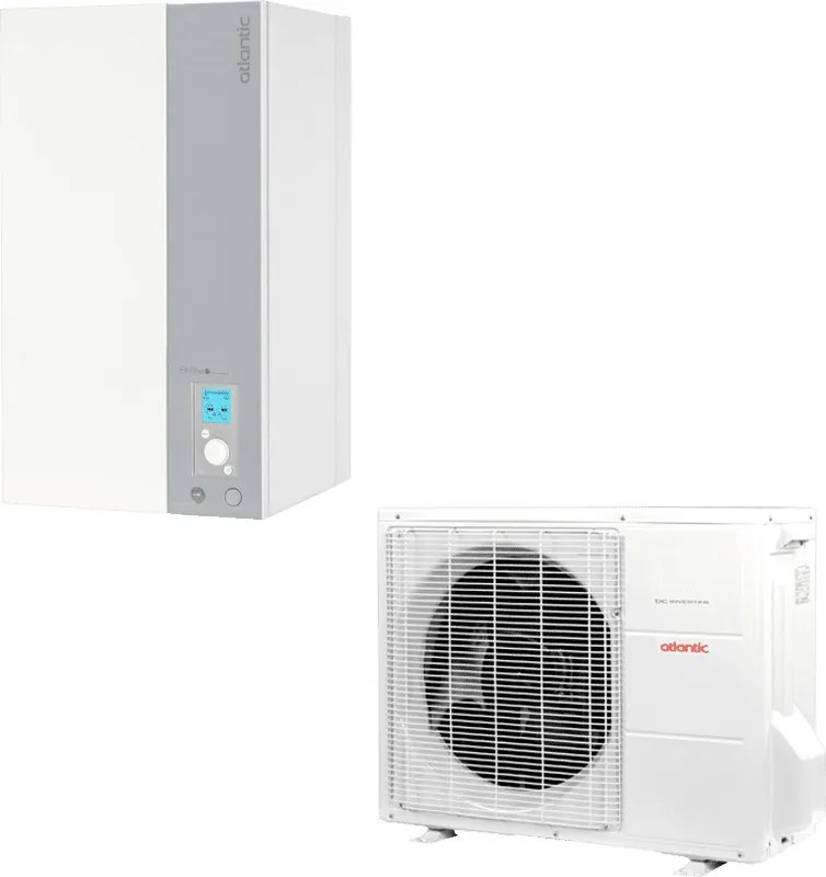 ATLANTIC Alfea Extensa A.I.8 levegő-víz hőszivattyú, R32, csőkígyós, 230V, 8kW