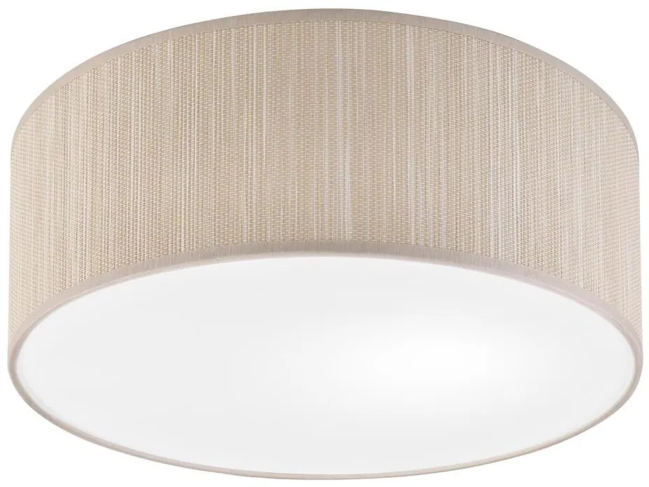 Mennyezeti lámpa SIRJA 1xE27/15W/230V, átmérő 35 cm, bézs