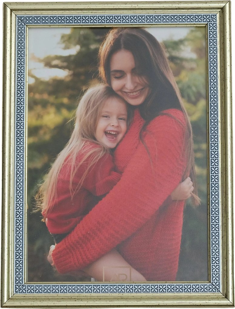 Képkeret 30x40 ezüst elegáns klasszikus