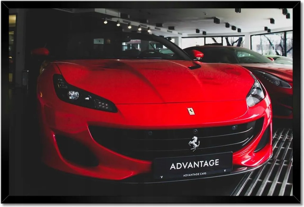 Poszterek keretben 60x40 Ferrari autó