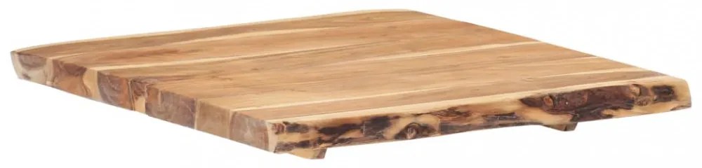 tömör akácfa asztallap 58 x (50-60) x 3,8 cm