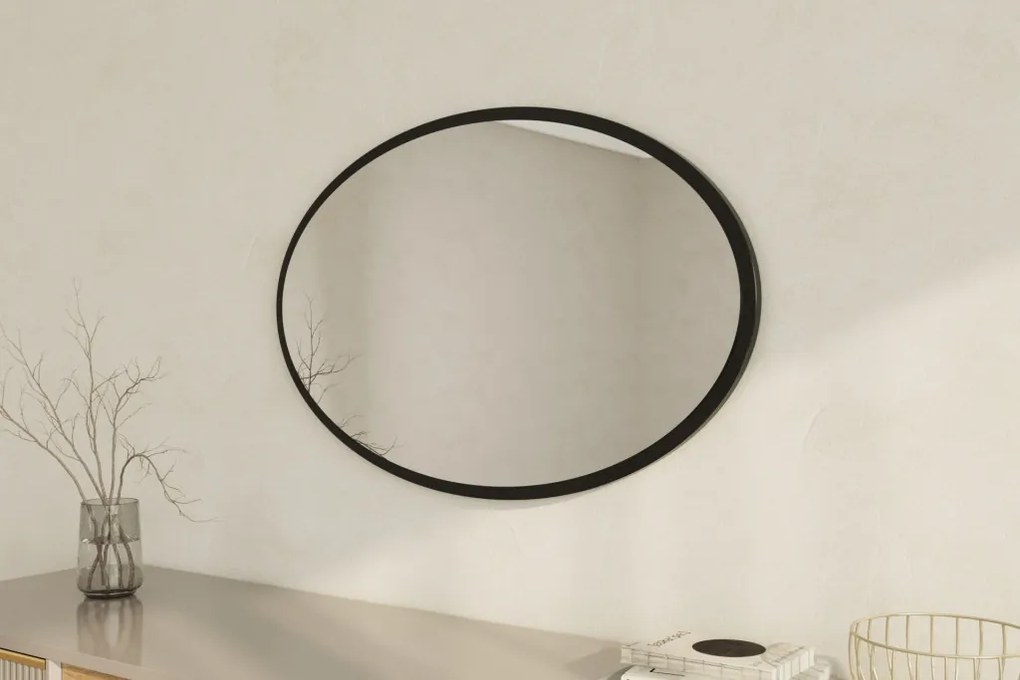 Beyo tükör, fekete, 60 cm