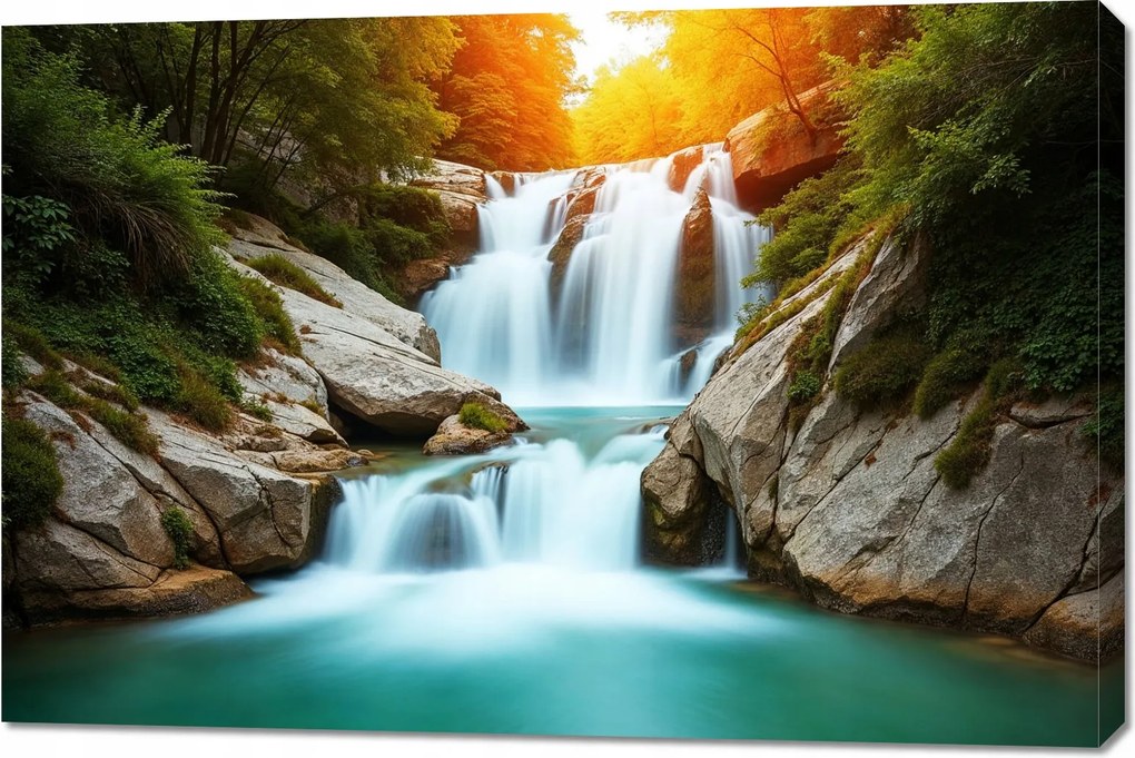 Vászonkép 120x80cm Hálószoba Nappali Panoráma Forrás