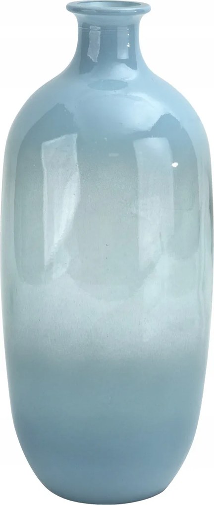 Üveg váza 31 cm kék 5463c San Miguel