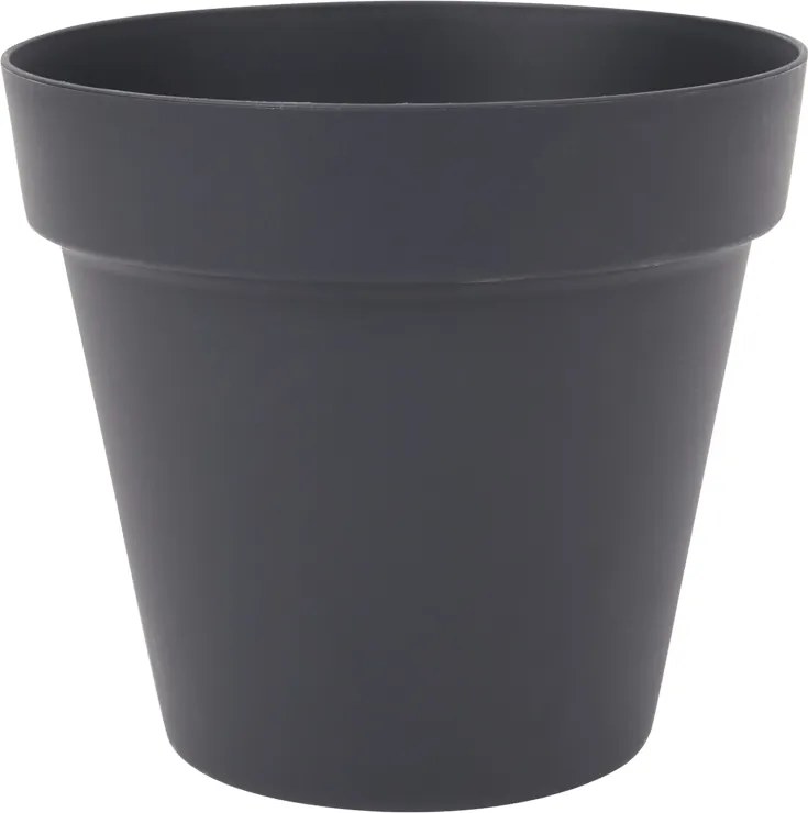 Virágtartó 29 cm x 27 x 18 cm Műanyag Fekete