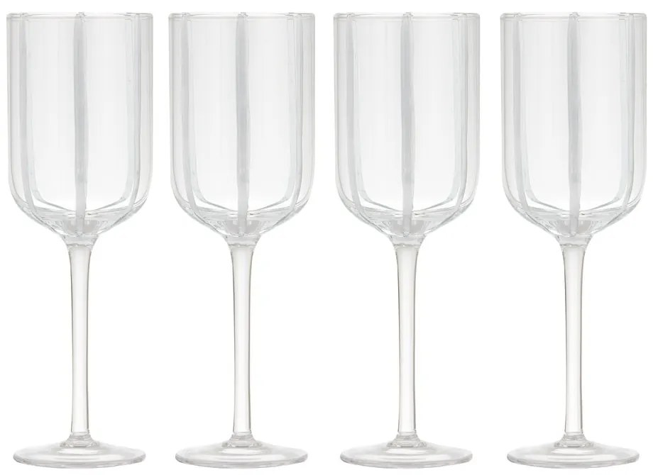 Borospohár szett 4 db-os 350 ml Stripe – Ladelle