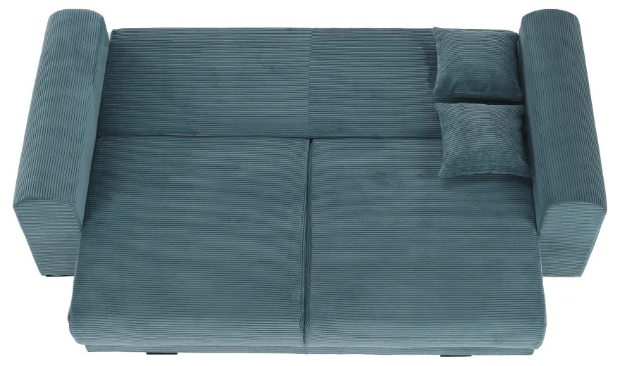 Extra tágas kanapé, kék, menta, világosszürke színű, GILEN BIG SOFA