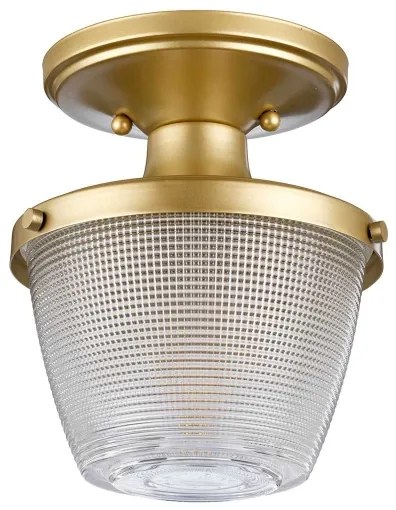 Quoizel QZ-DUBLIN-SF-PNBR - Fürdőszobai lámpa DUBLIN 1xE27/40W/230V IP44 arany