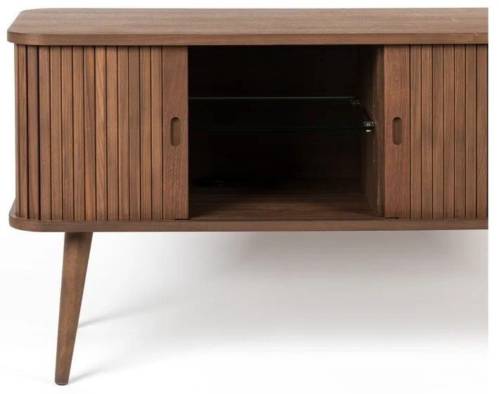 Barbier tolóajtós barna komód - Zuiver