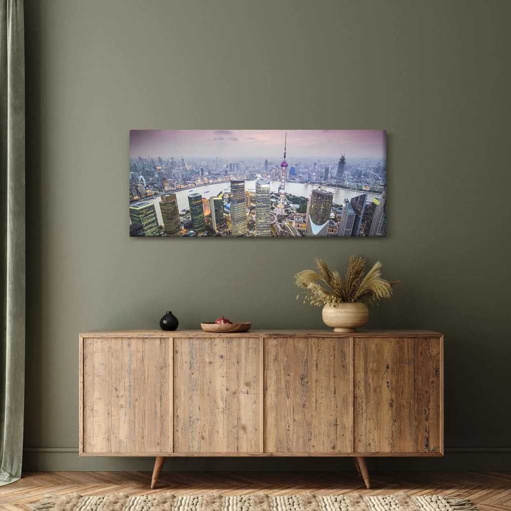 Kép - Shanghai, Kína (120x50 cm)