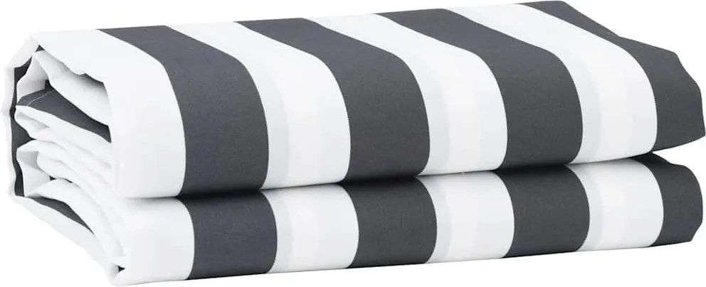 vidaXL Napernyő Csere Antracit és Fehér 1000 x 160 cm