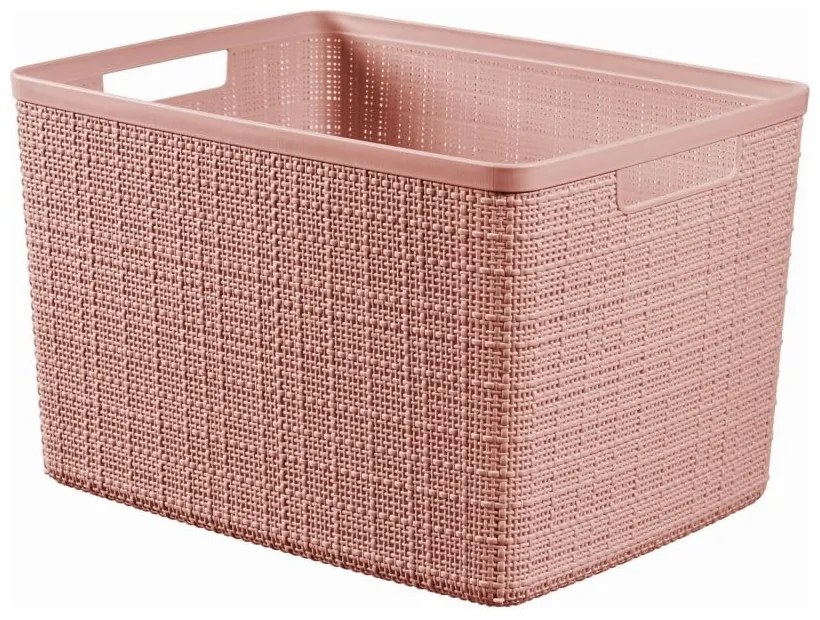 Műanyag tárolókosár Jute – Curver