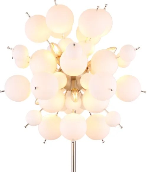 Globo 15633SO - Állólámpa UDO 6xE14/25W/230V fehér