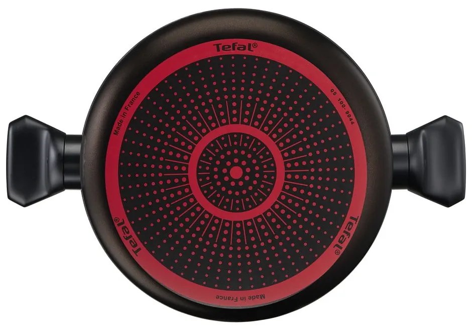 Alumínium serpenyő fedővel ø 28 cm Simply Clean Red – Tefal