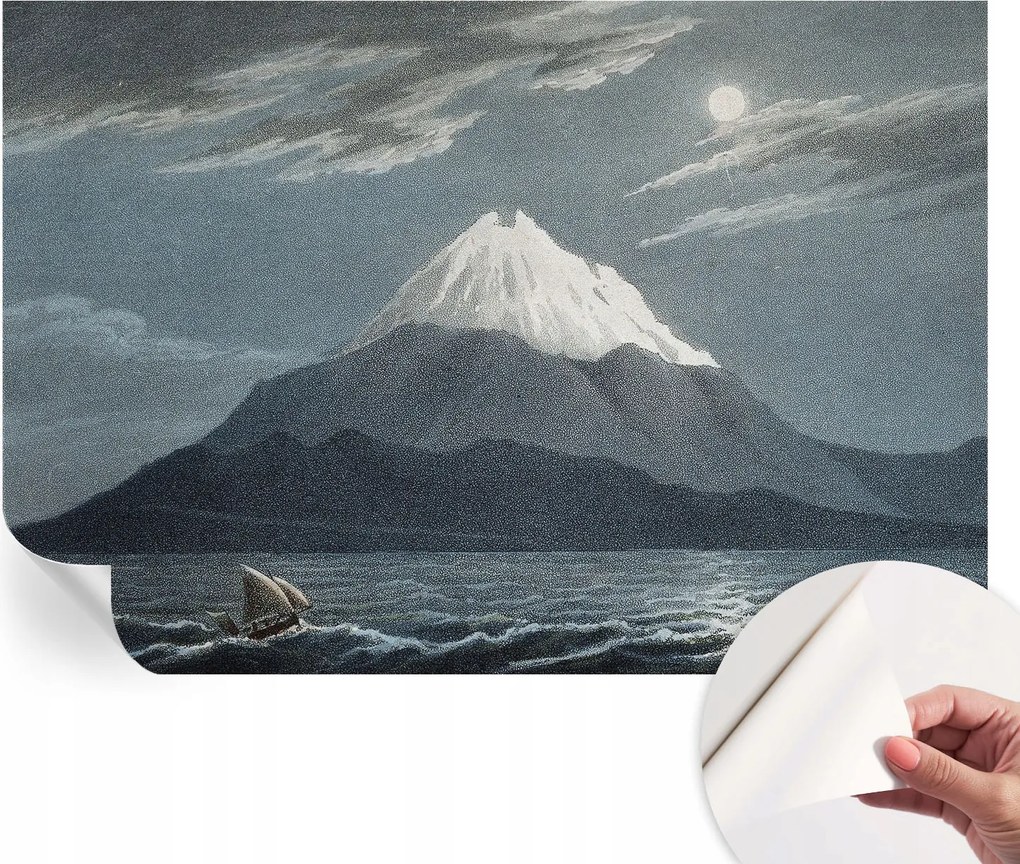 Fotótapéta Fali tapéta Hálószobába és Nappaliba Holdfényes éjszaka 152x104 cm