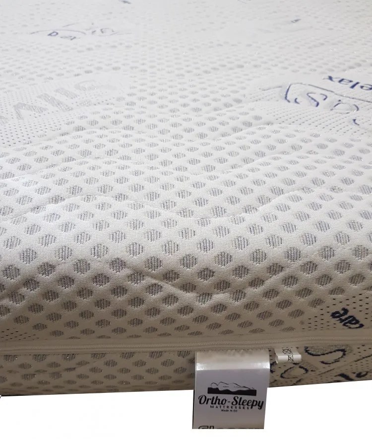Ortho-Sleepy Strong Luxus Plus 24 cm magas ortopéd vákuum matrac 6 cm memory Silver Protect huzattal / 160x200 cm