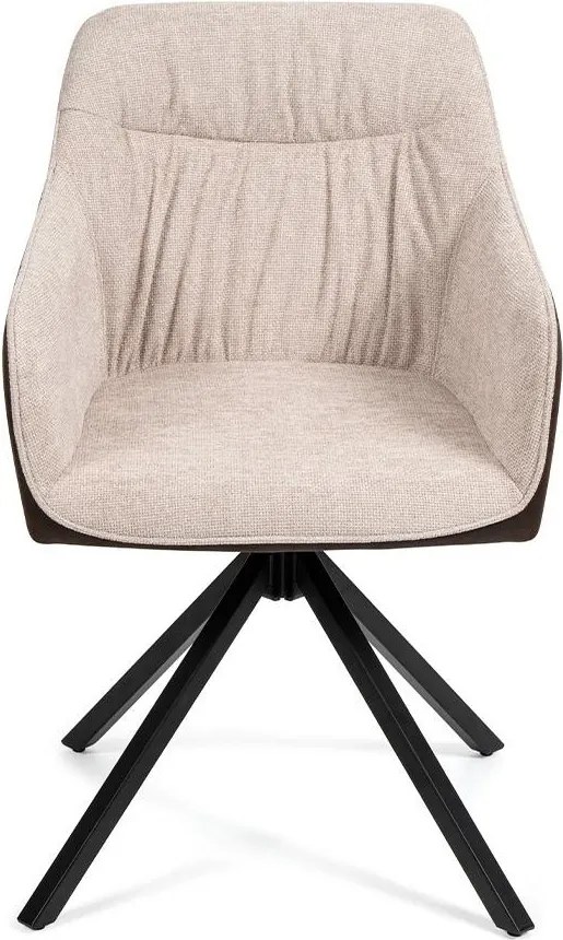 AVENBERG NATURAL SWIVEL 4+1 Étkezőgarnitúra