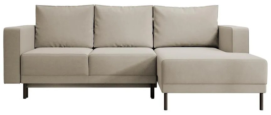 Sarokkanapé Rodriguez mini (J) (közepes bézs + fekete). 1099548