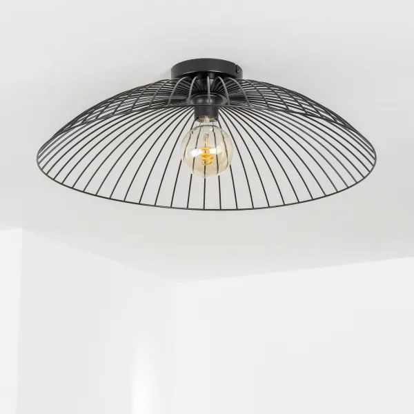 Brilagi - LED felületre szerelhető csillár CERIA WIRE 1xE27/40W/230V, átm. 60 cm, fekete