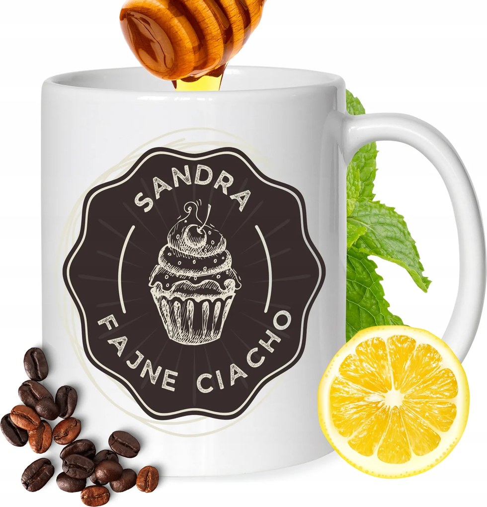 Bögre Szandra Barátnőknek Ajándék Nyomtatott Fehér 330ml