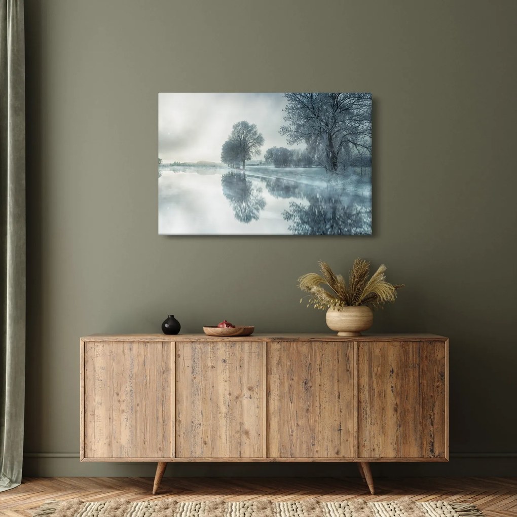 Téli természet képe (90x60 cm)