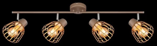Globo 54663-4 - OLIN spotlámpa 4xE27/40W/230V