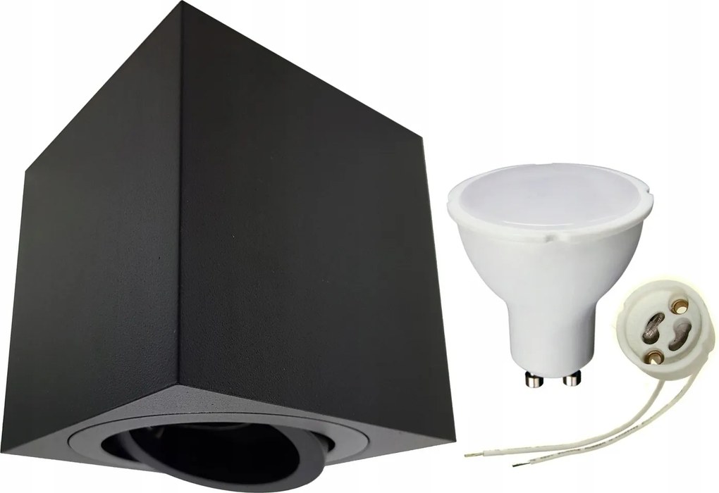 Falra Szerelhető Lámpatest Mozgatható Cső Alu Led GU10 5W