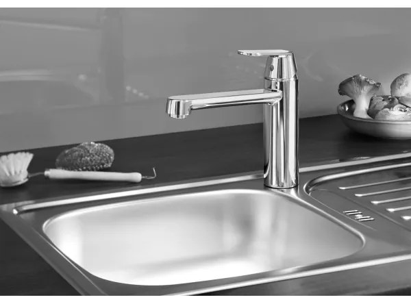 GROHE 30193000 - Mosogató csaptelep EUROSMART COSMOPOLITAN fényes króm