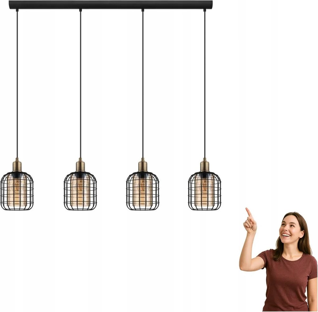 Függő lámpa Chisle 43528 Eglo