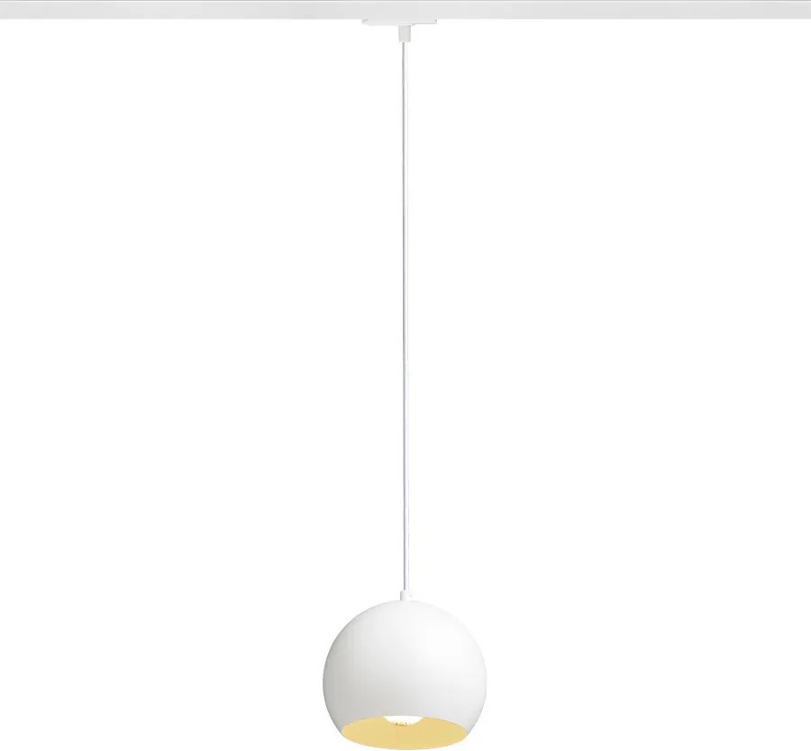 RENDL AGNETA függőlámpa egyáramkörös sínre fehér 230V LED E27 11W