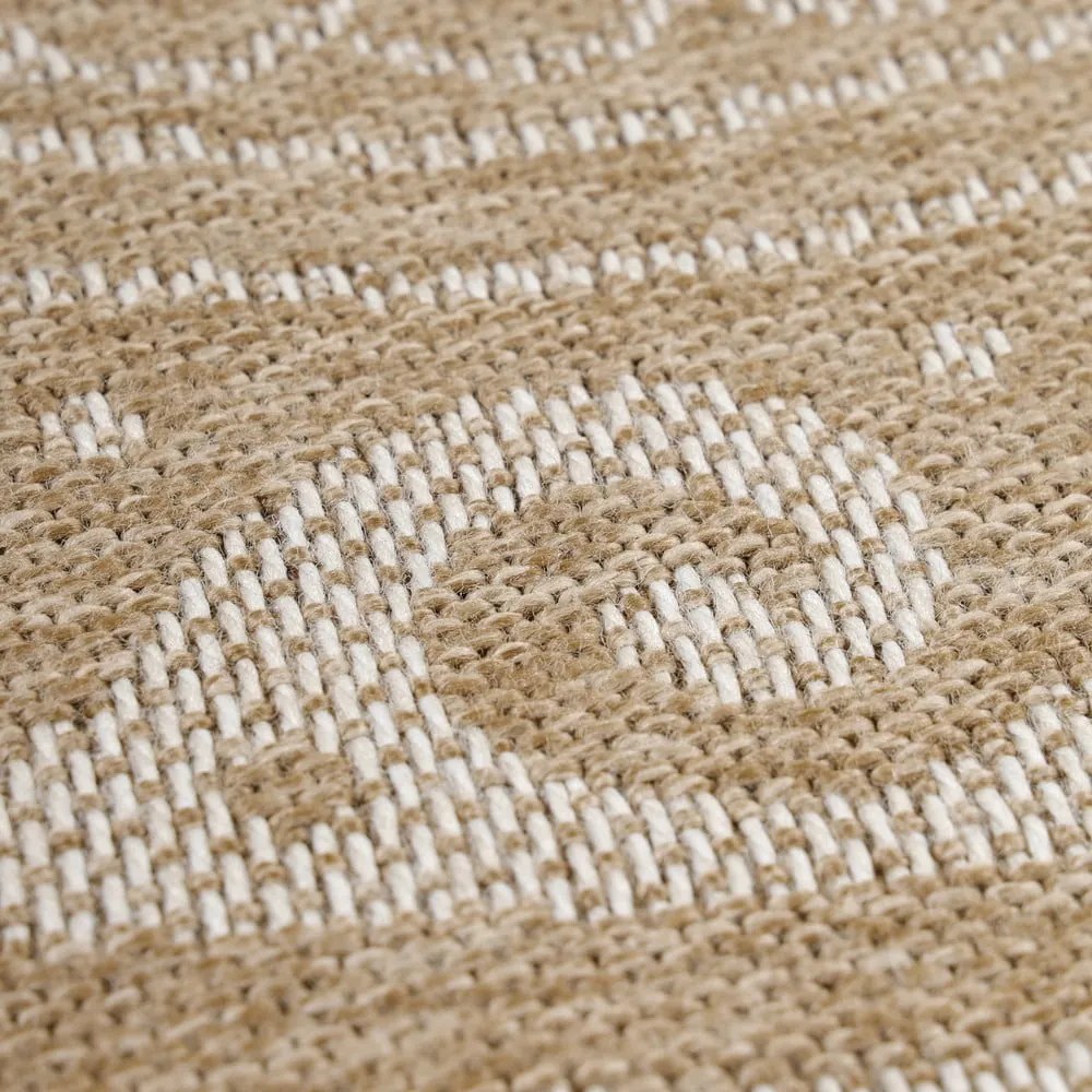 Bézs kerek kültéri szőnyeg ø 80 cm Comilla – Ayyildiz Carpets