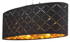 Globo 15229H2 - Csillár zsinóron CLARKE 3xE27/60W/230V