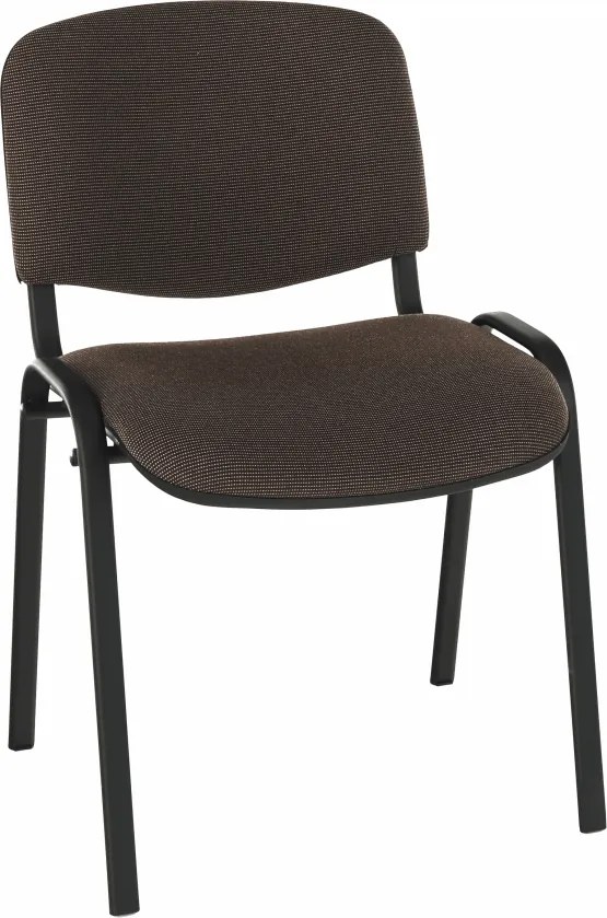 Irodai szék, barna, ISO NEW
