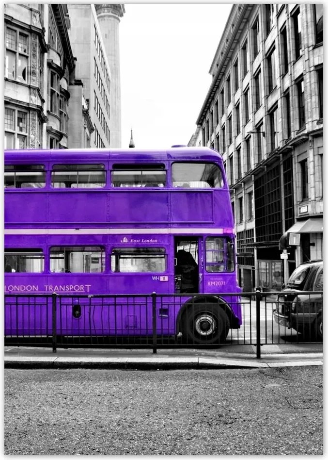 Poszterek A5 Pion London busz