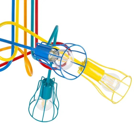 Felületre szerelhető csillár OXFORD 5xE27/15W/230V