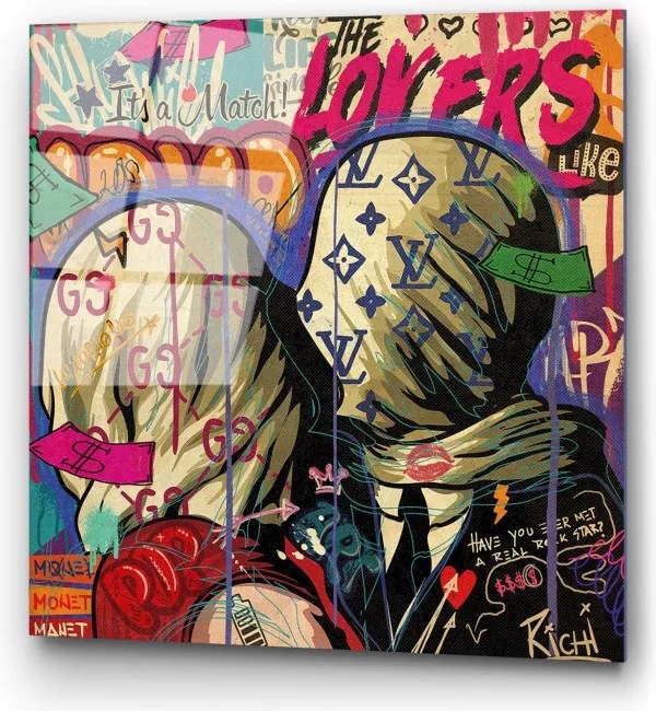 Üvegkép, 50×50 cm – UV-838