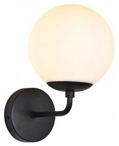 Redo 01-3148 - Fali lámpa BOWLING 1xE27/42W/230V fekete