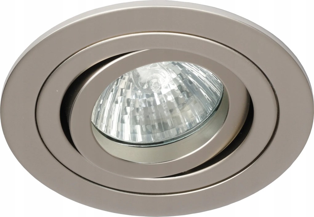 Kerek Lámpatest MR16 GU10 Mozgatható Titán Szín Szatén