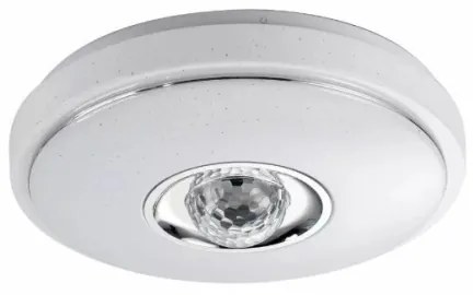 LED RGB Dimmelhető mennyezeti lámpa MAGIC DISCO LED/18W/230V + távirányító