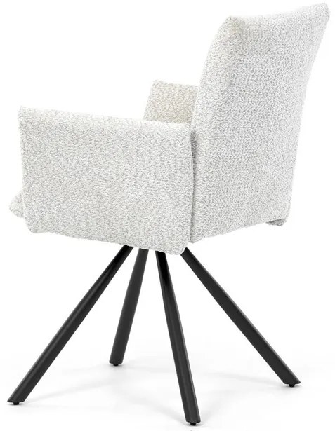 Krém Bouclé Étkezőszék. DCH-W1117 CRM2