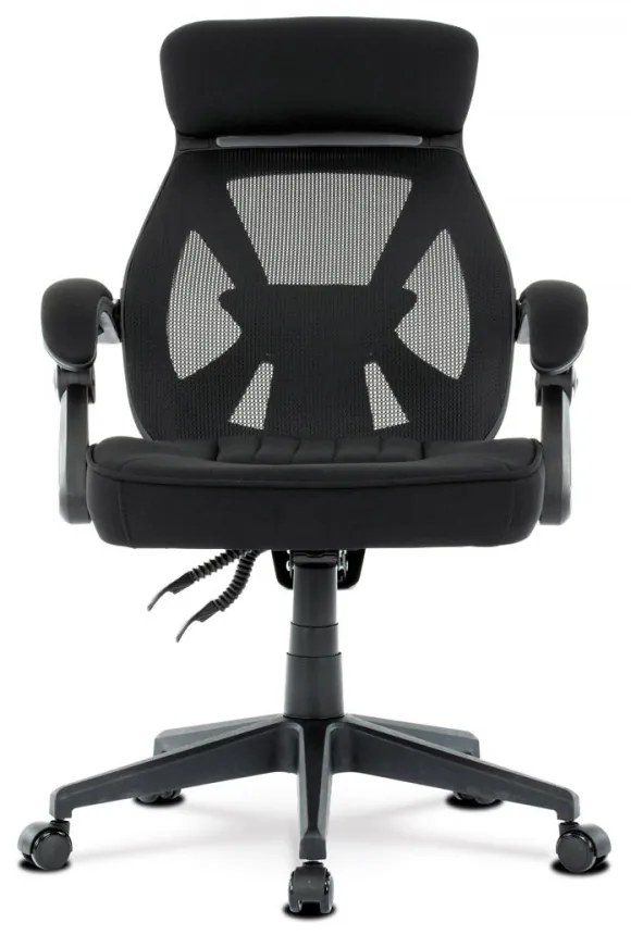 Scaun pivotant de birou negru KA-Y309