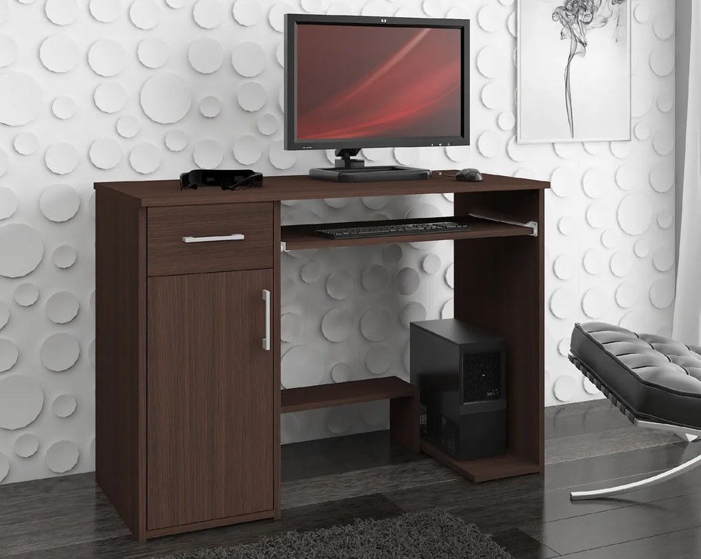 PC asztal Jaloms (wenge). Akció -18%. 1068551