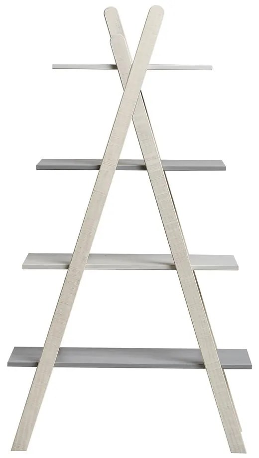 Sia szürke-fehér könyvespolc - Marckeric