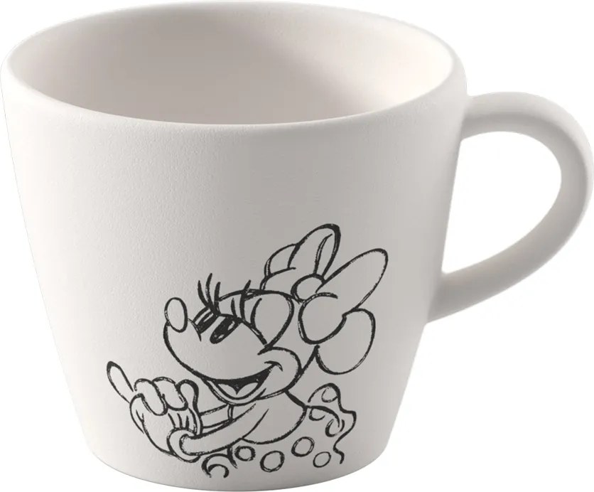 Villeroy & Boch Manufacture Rock Blanc Mickey Mouse - eszpresszó bögre 60 ml