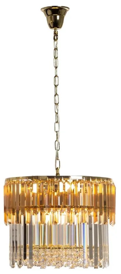 Zuma Line 19101/8 - Csillár láncon CAMILLE 8xE14/40W/230V arany