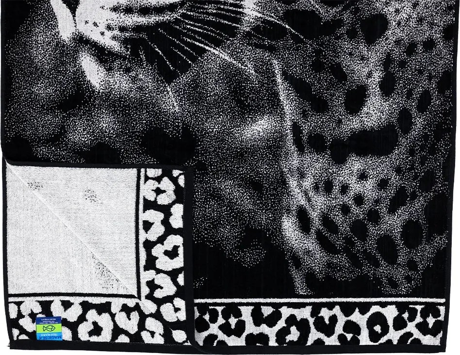 ANIMAL Leopárd Strandtörölköző 165x90cm