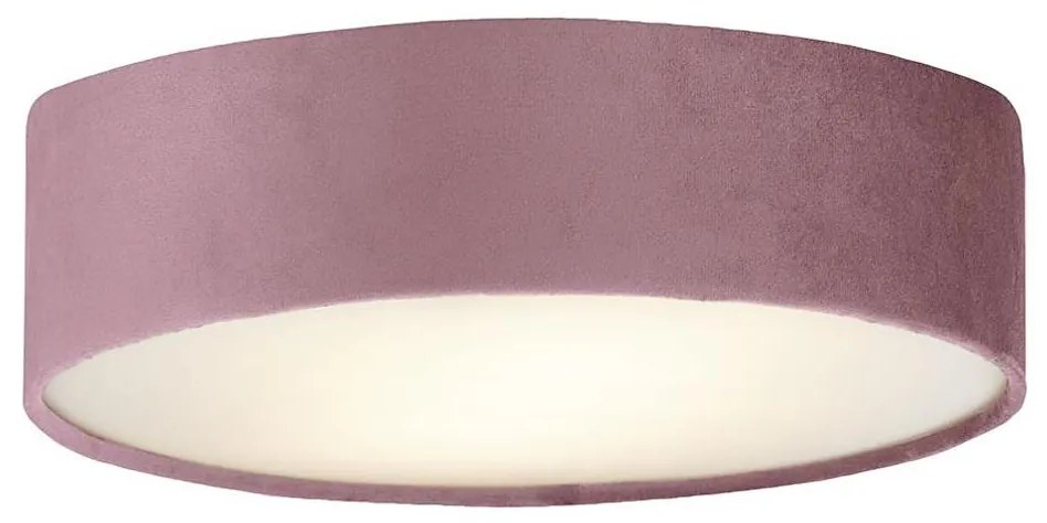 Searchlight 23298-3PI - Mennyezeti lámpatest DRUM 3xE27/60W/230V rózsaszín