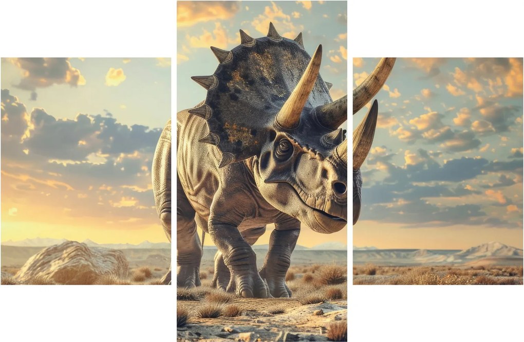 Kép - Triceratops (90x60 cm)