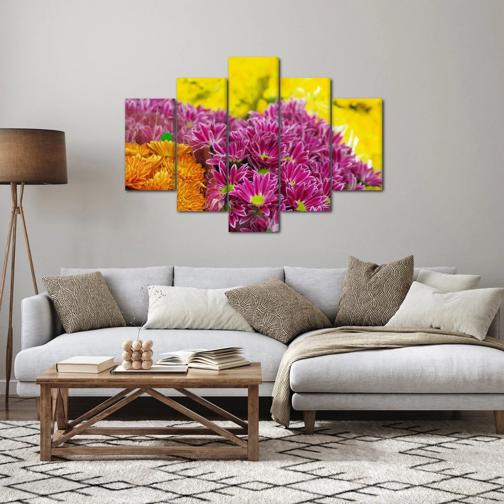 Rózsaszín virág képe (150x105 cm)